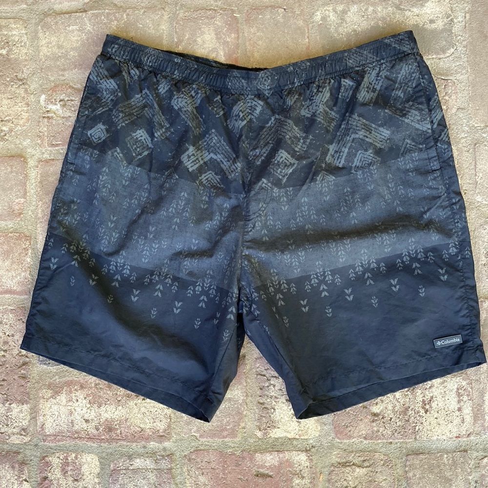 EUC Columbia Mens Swim Trunks Board Hiking Shorts Size XL